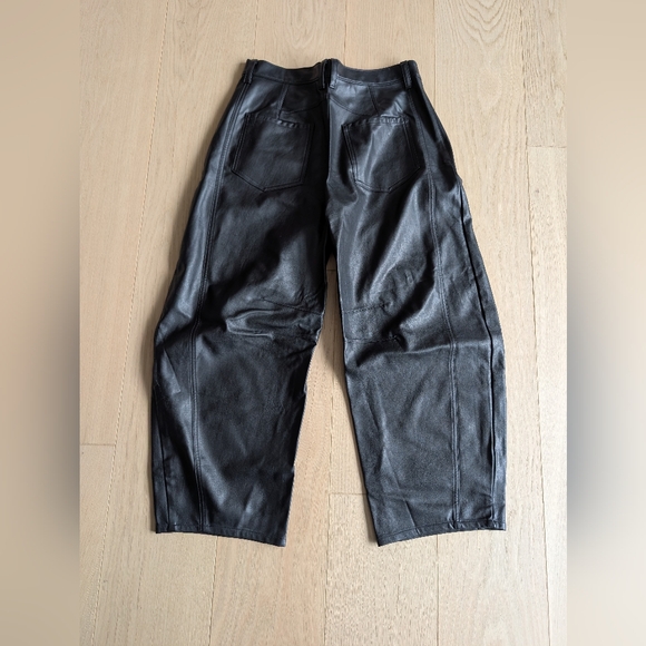 We The Free Good Luck Mid-rise Vegan Barrel Jeans. Size 27. NWT. - Picture 5 of 8